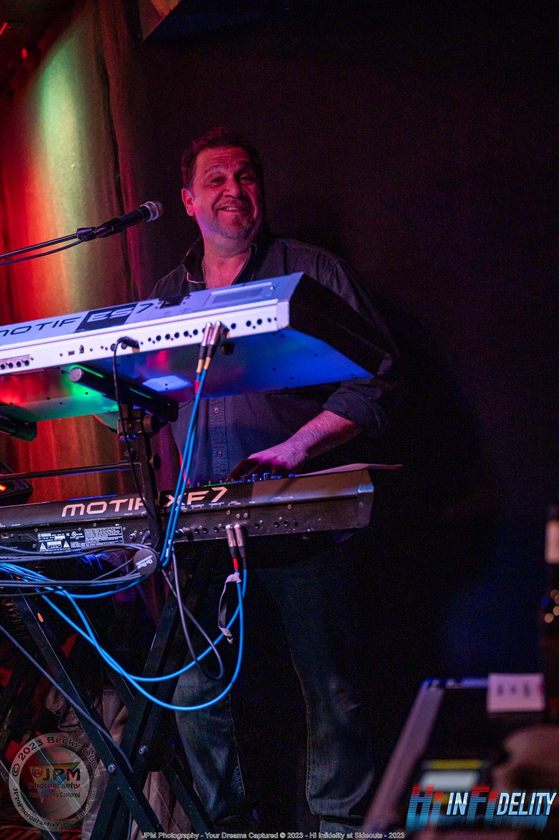 Bobby Scumaci performing live